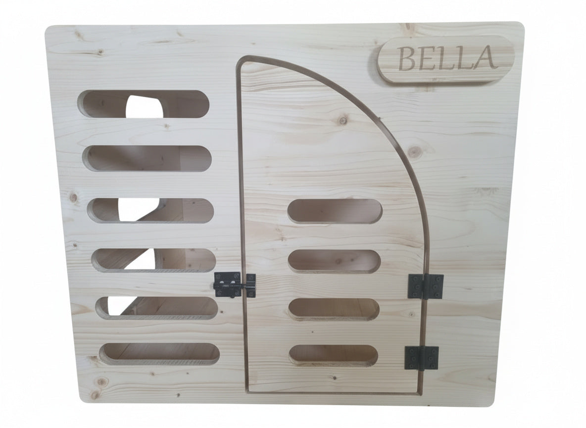 Hiška za psa z vrati Loft 1