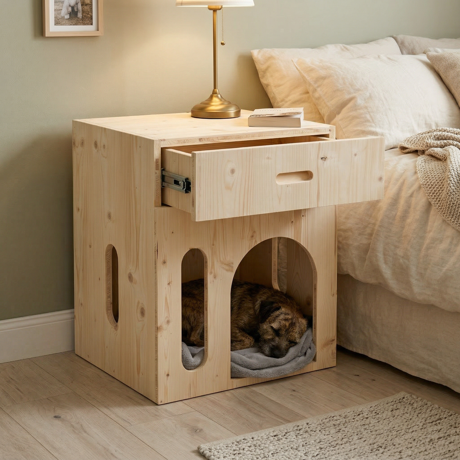 Hundehaus mit Schublade Sanctuary