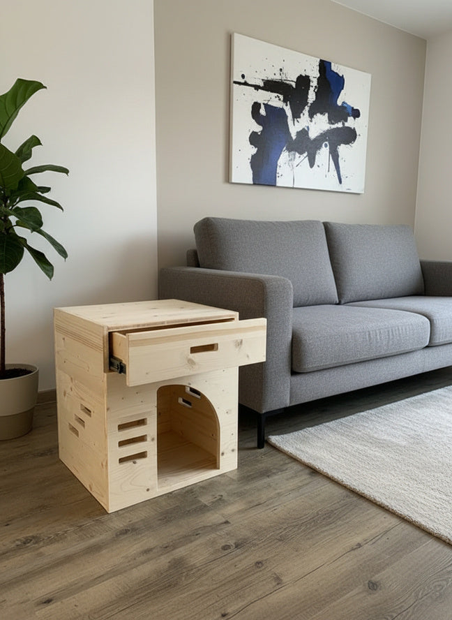 Hiška za pse s predalom 6