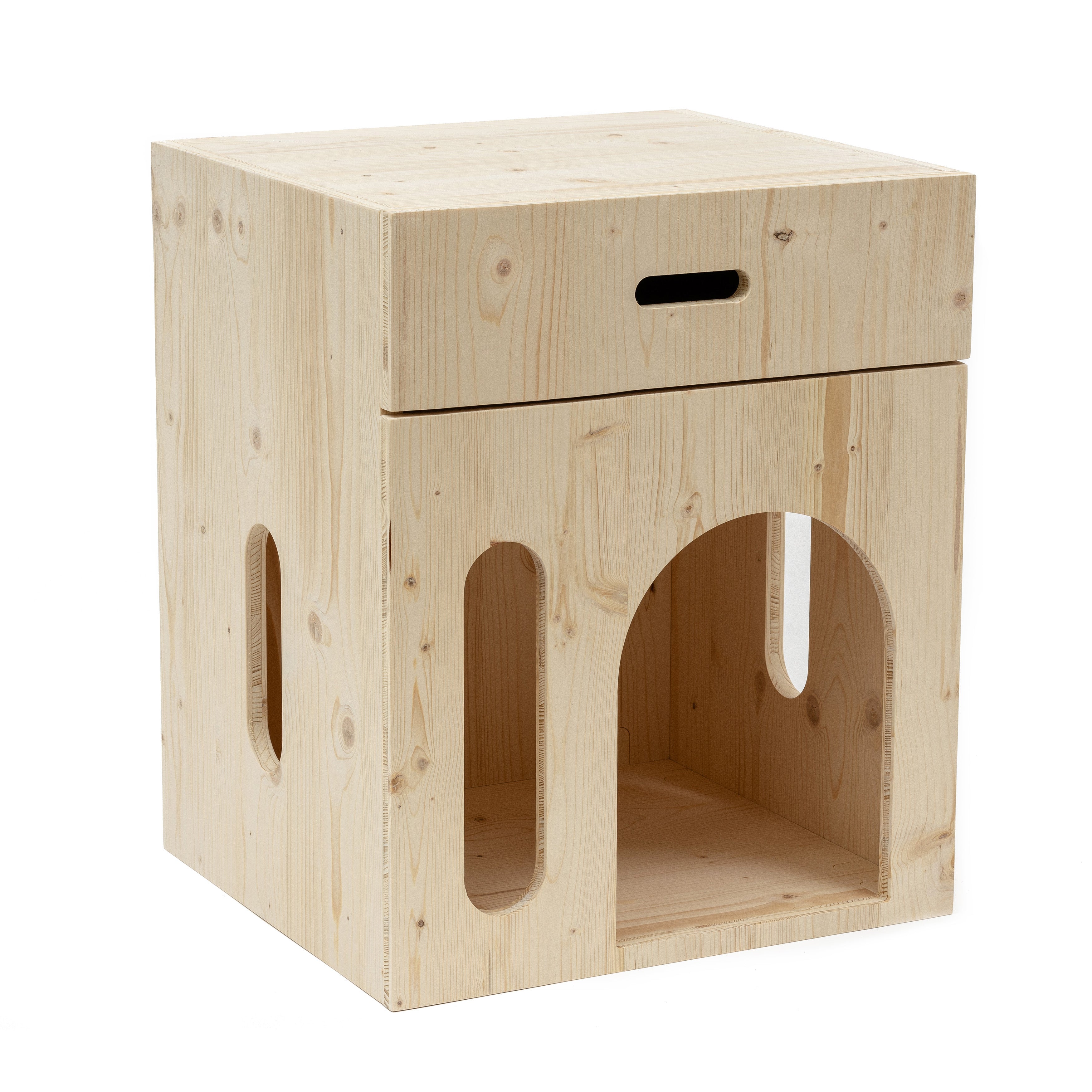 Dog house with drawer Sanctuary – AlpanaPet
