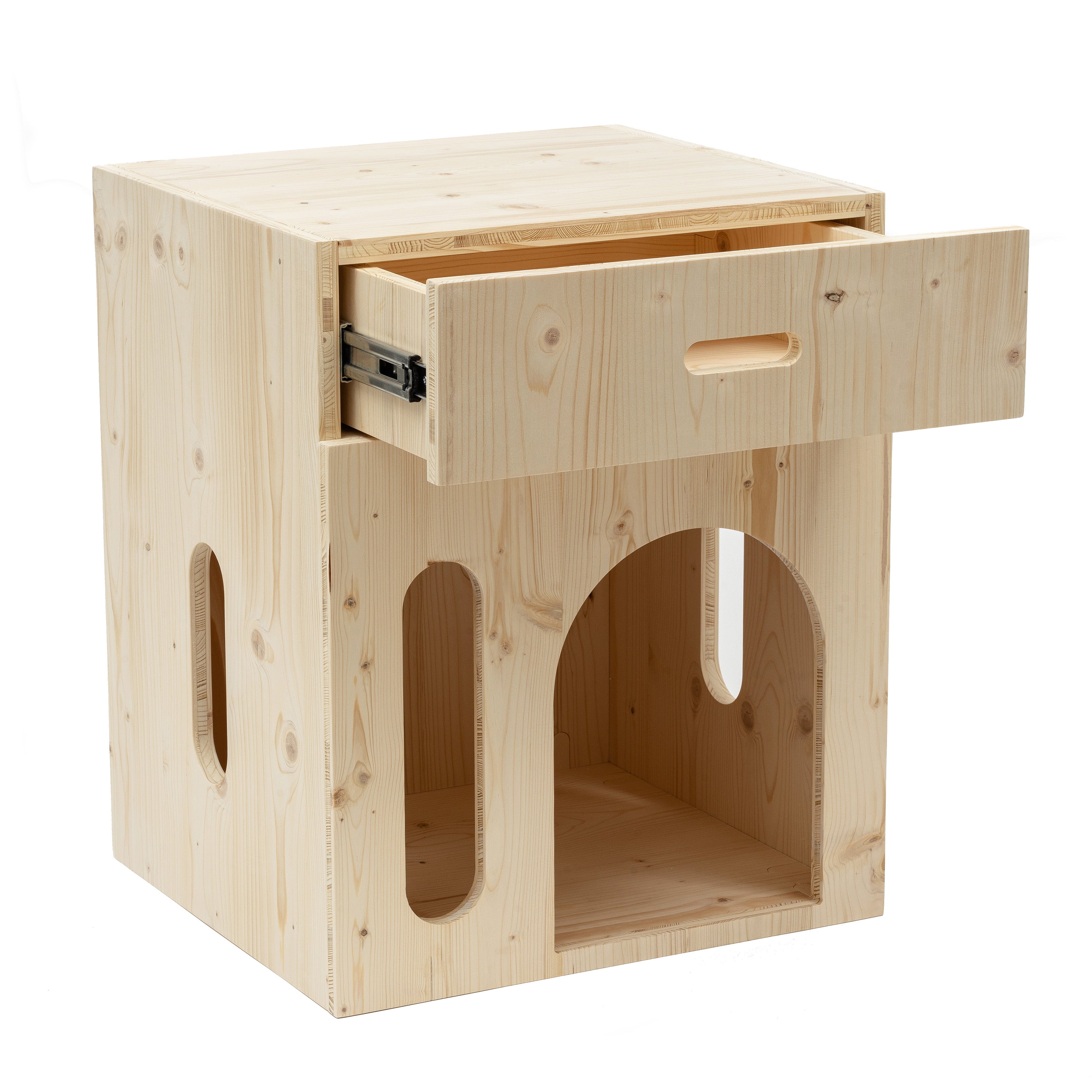 Dog house with drawer Sanctuary – AlpanaPet