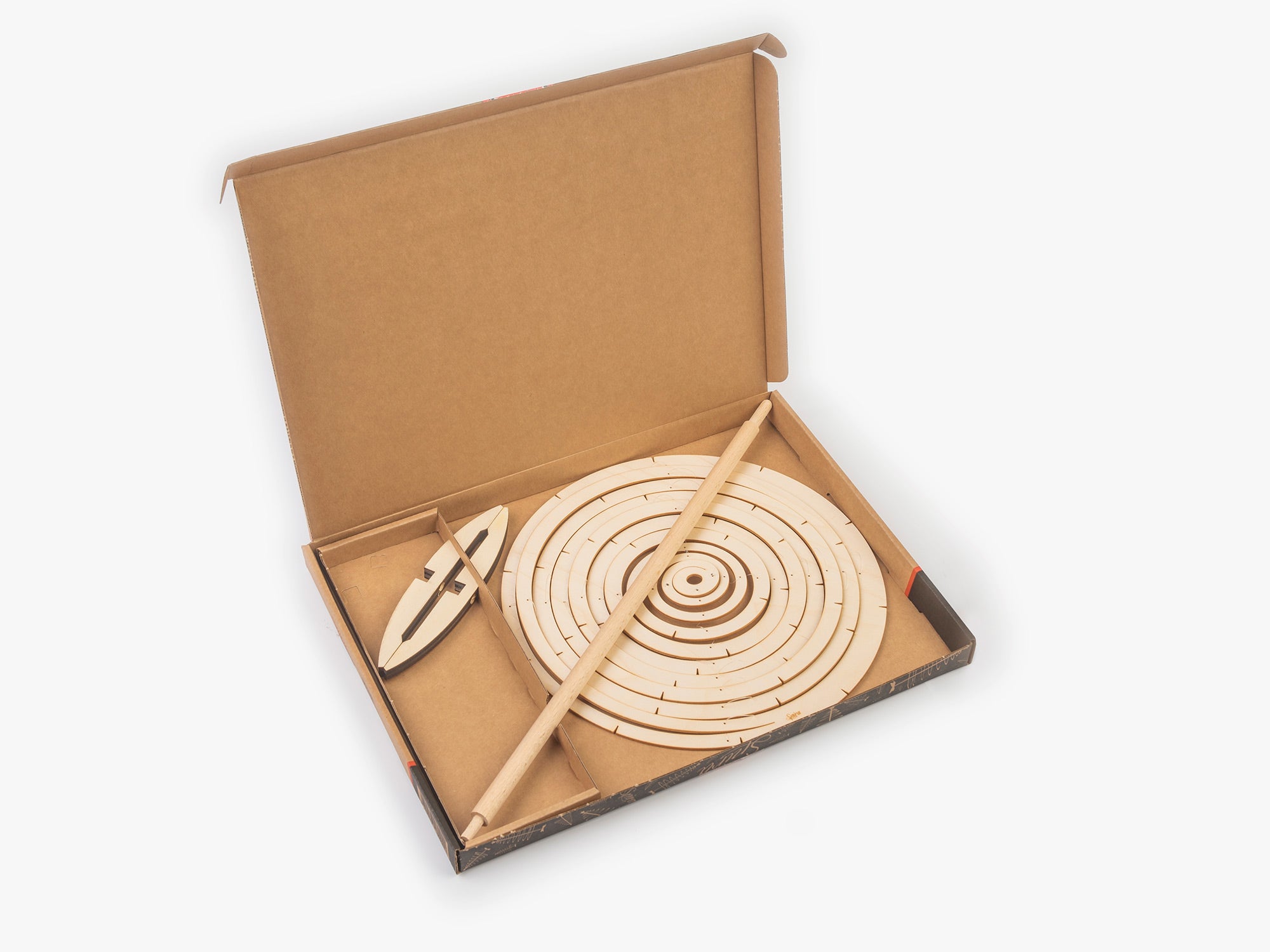 Leseno dekorativno božično drevo Spira