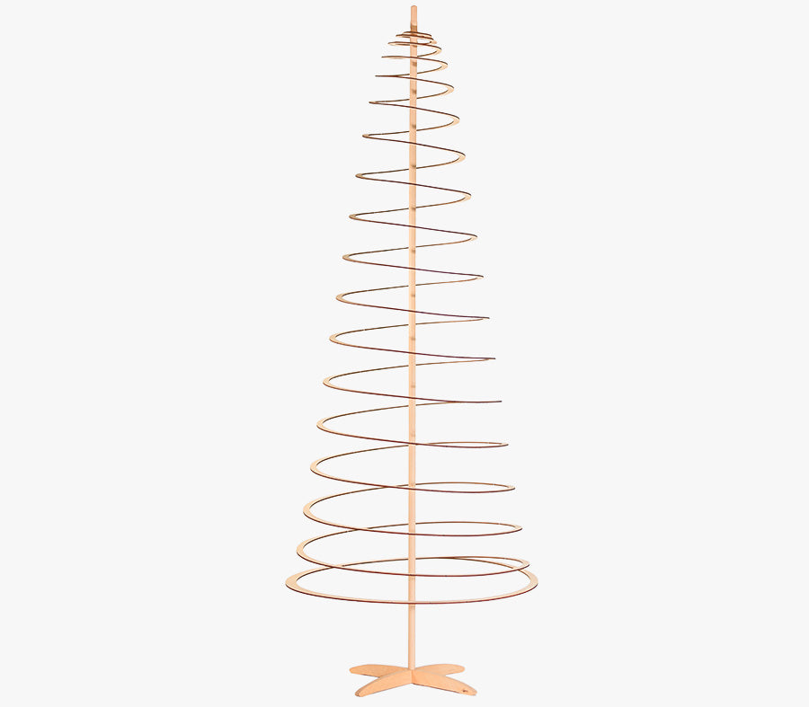 Leseno dekorativno božično drevo Spira