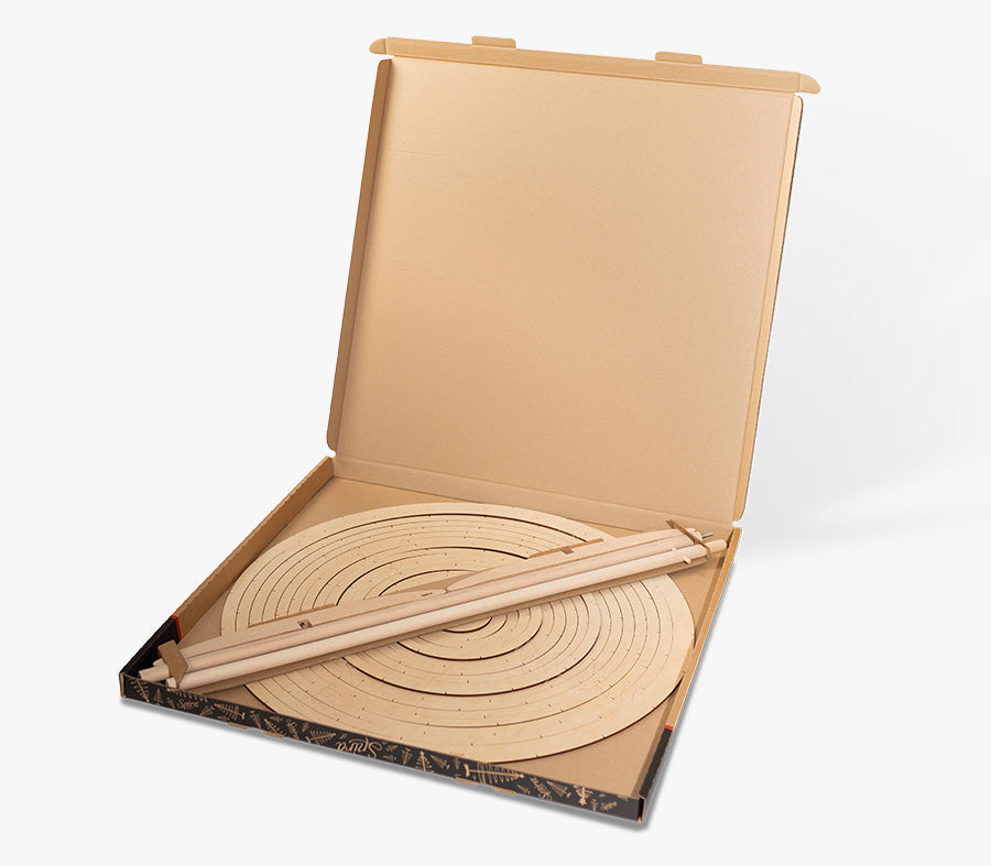 Leseno dekorativno božično drevo Spira