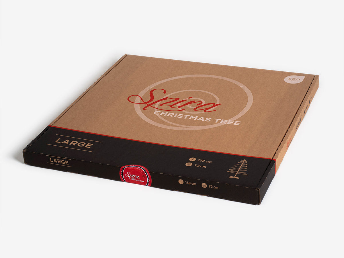 Leseno dekorativno božično drevo Spira