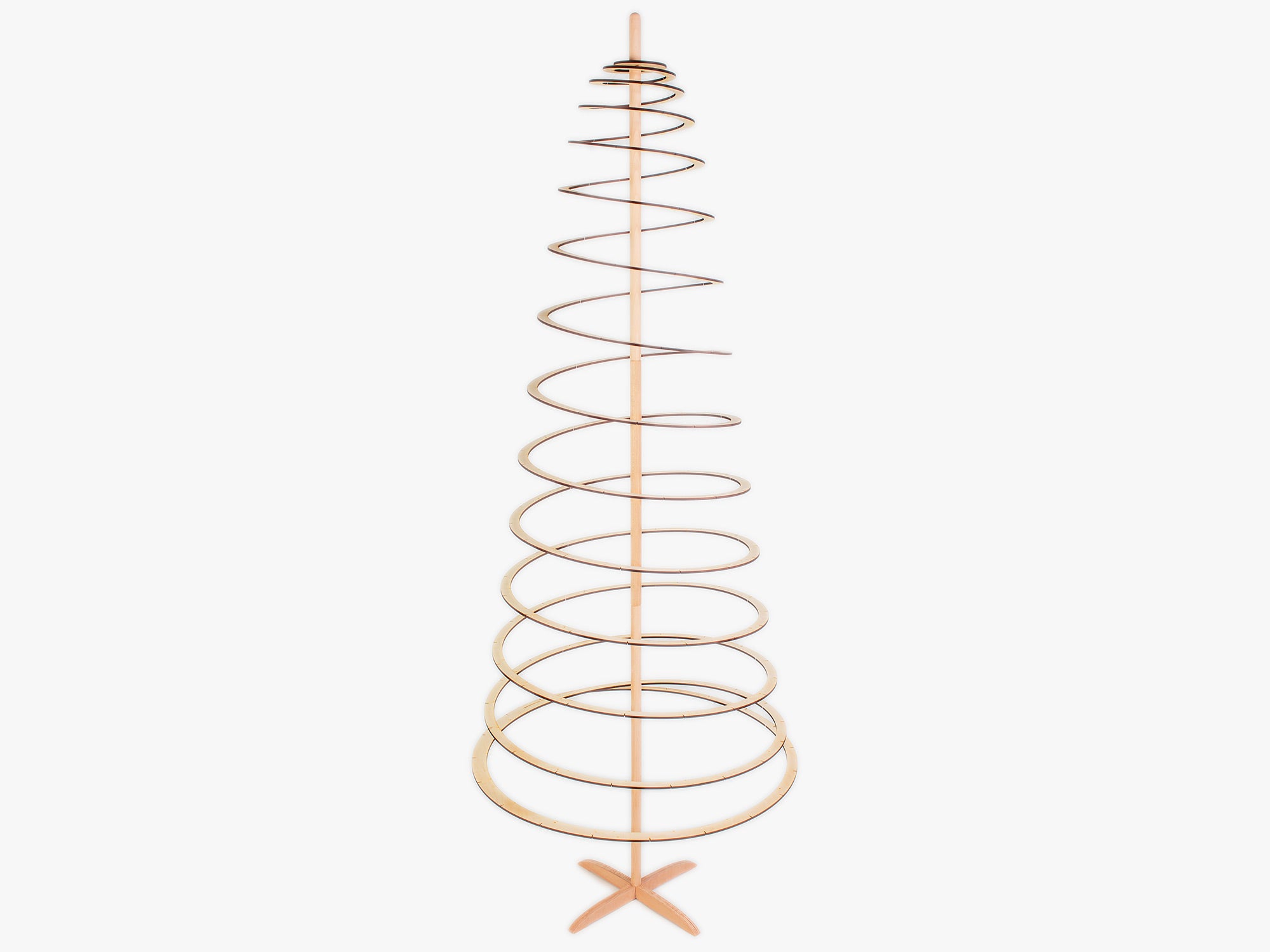 Leseno dekorativno božično drevo Spira