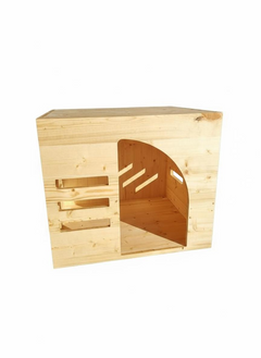 Lesena hiška za psa Haven 12