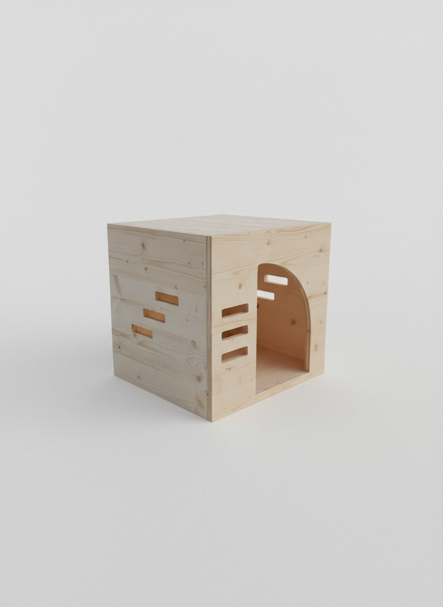 Lesena hiška za psa Haven 9