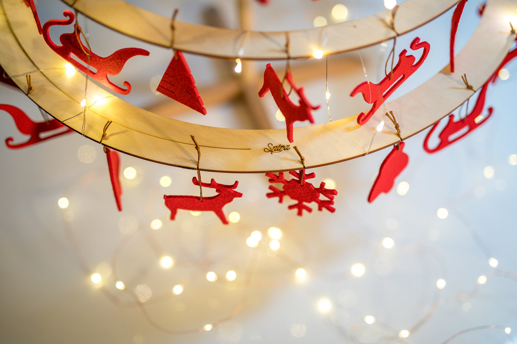 Dekorativne LED lučke za drevo Spira