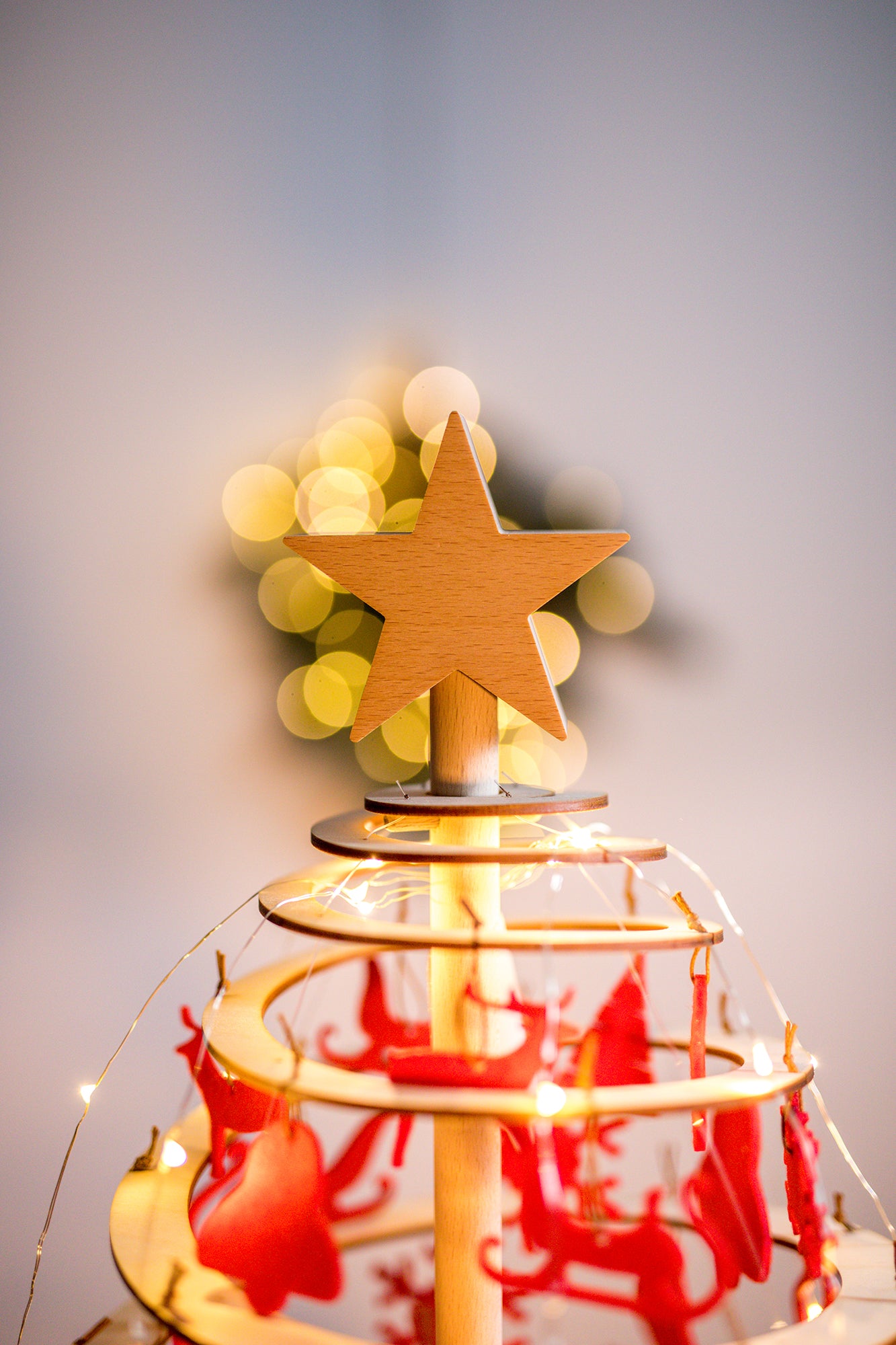 Dekorativne LED lučke za drevo Spira