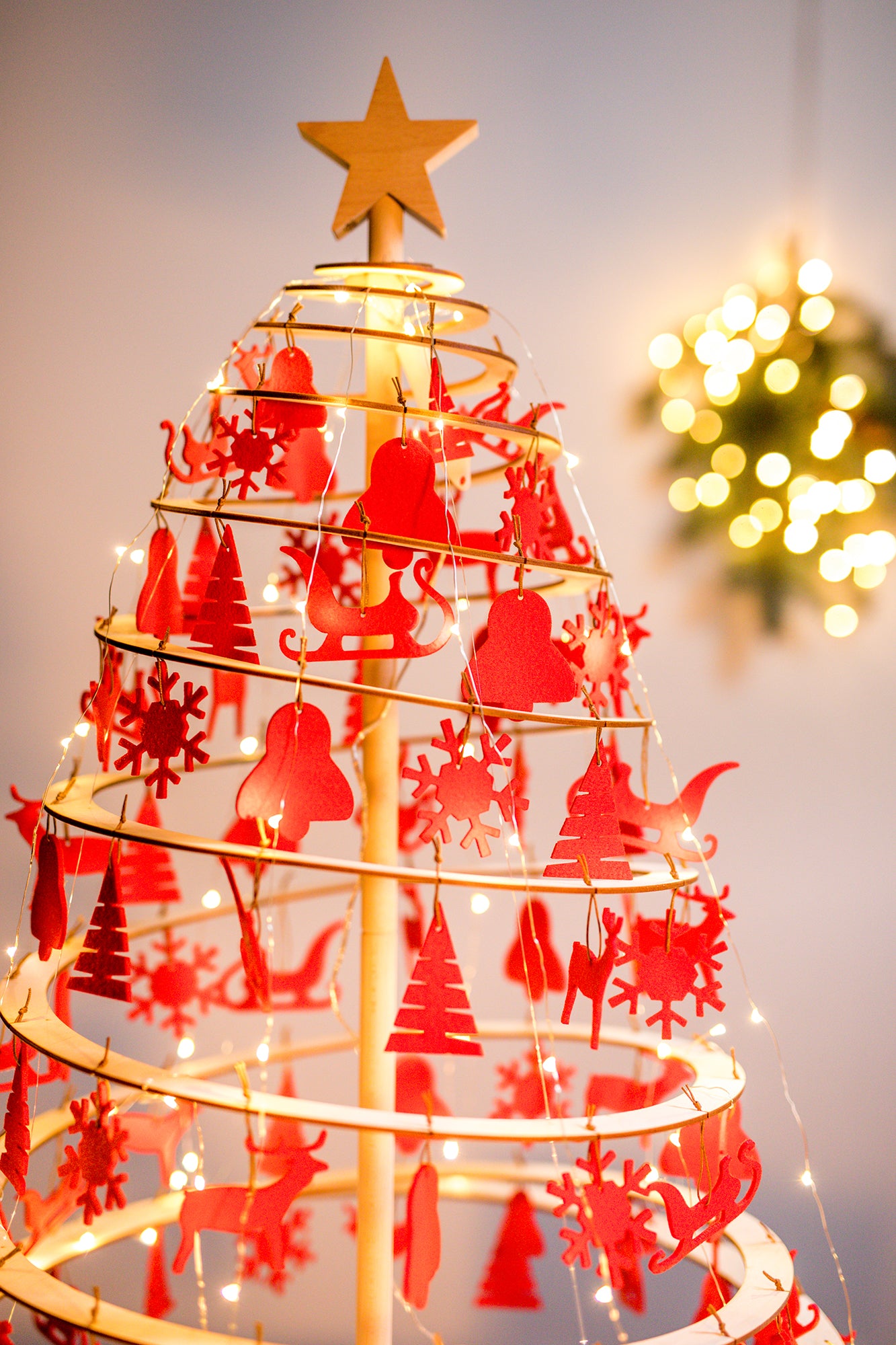 Dekorativne LED lučke za drevo Spira