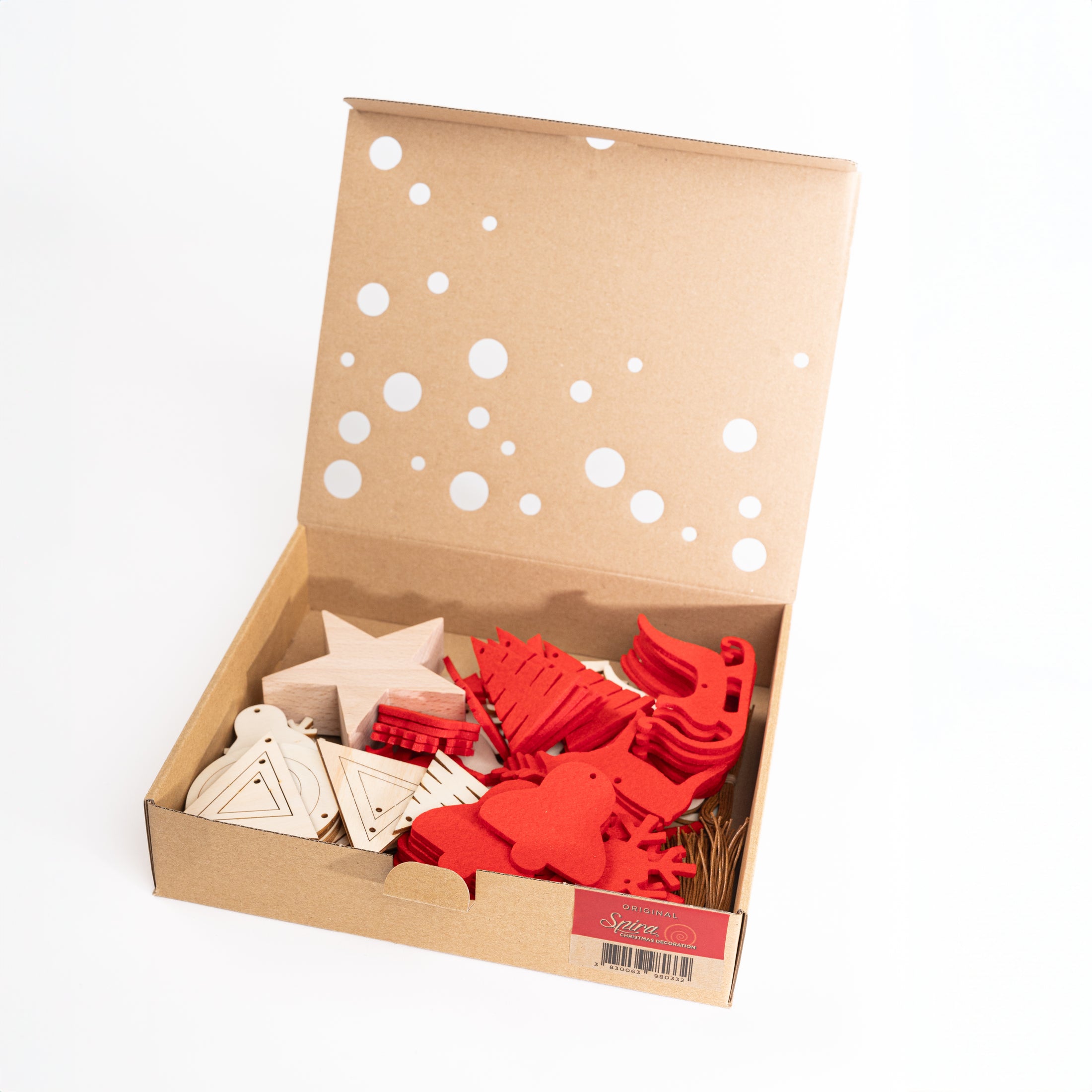 Okraski za božično drevo Spira