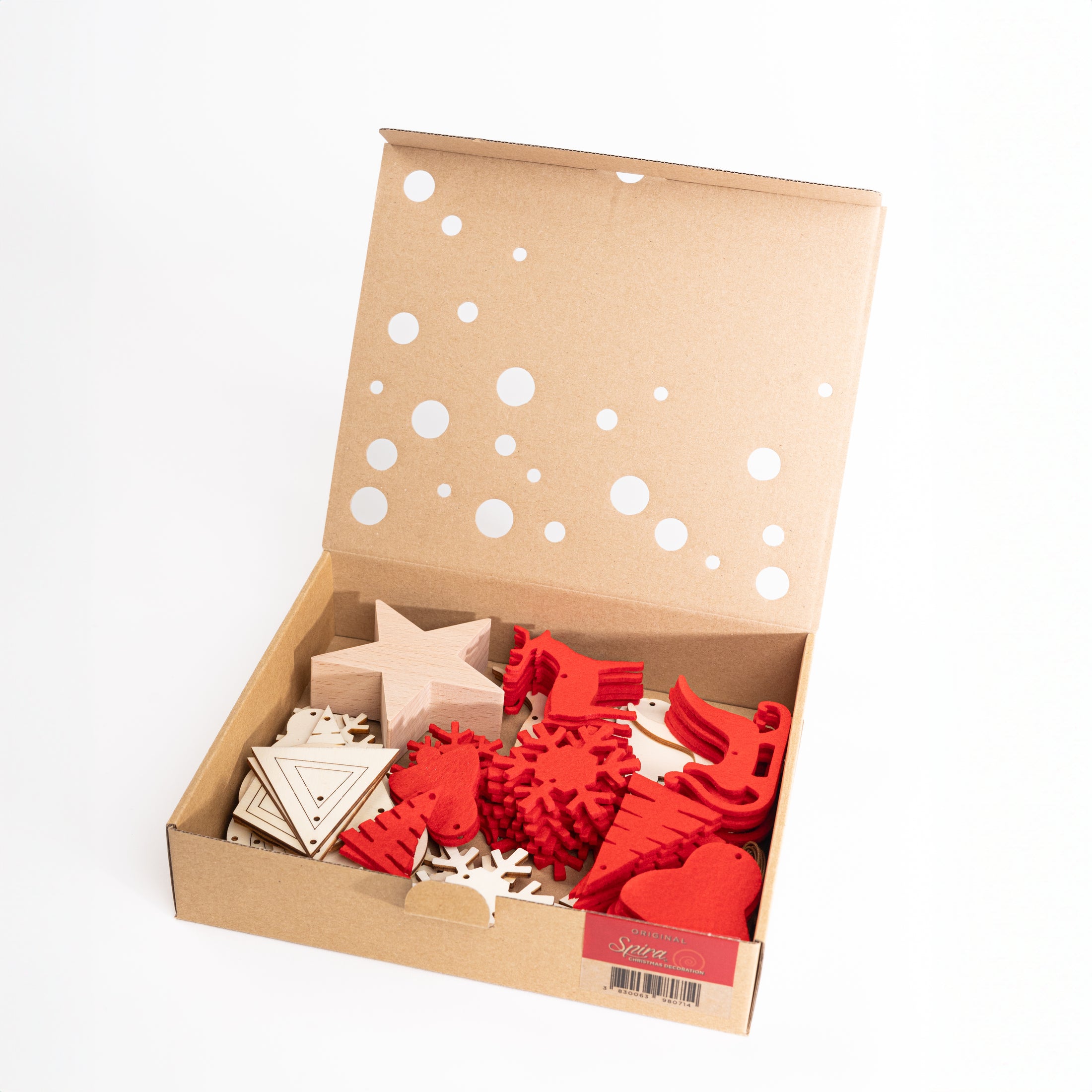 Okraski za božično drevo Spira