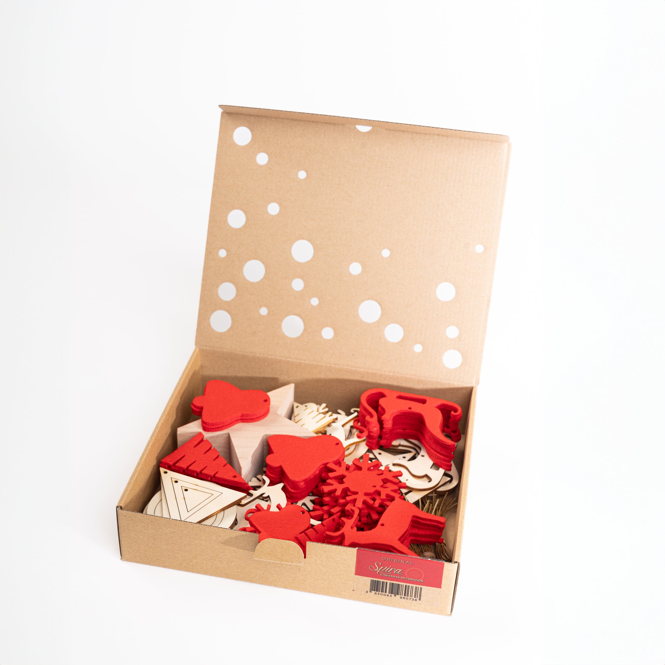 Okraski za božično drevo Spira